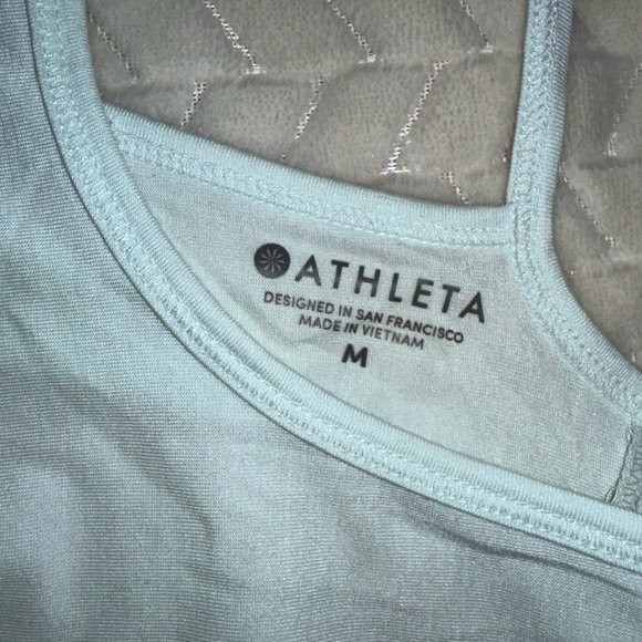 Athleta Tank Tie Back Mint Green Size Medium - Picture 5 of 5